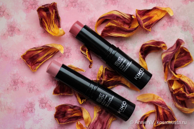 Нежнее нежного - Kiko Milano Velvet Touch Creamy Stick Blush