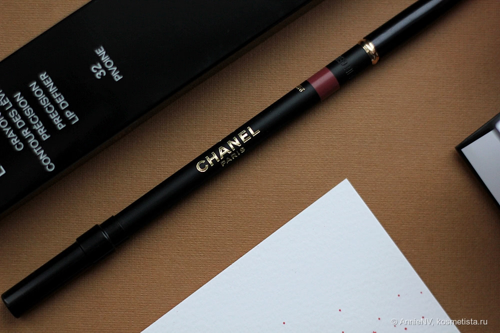 Один из лучших - Chanel Le Crayon Levres Precision Lip Definer #32 Pivoine, Отзывы покупателей