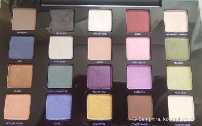 Отличная палетка теней Urban Decay Vice – XX LTD Reloaded