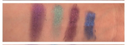 Павлиний глаз с помощью пигментов №32, 212,71,33 от Inglot  или рассыпчатые тени для век (пигменты) Inglot AMC Pure Pigment Eye Shadow