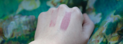Yves Rocher Mattiflying and long-lasting lip primer Праймер для губ и губная помада Yves Rocher Rouge Brilliance Vegetale Sheer Botanical Lipstick "Растительное сияние цвета" 52 черешневый коктейль