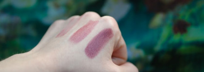 Yves Rocher Mattiflying and long-lasting lip primer Праймер для губ и губная помада Yves Rocher Rouge Brilliance Vegetale Sheer Botanical Lipstick "Растительное сияние цвета" 52 черешневый коктейль