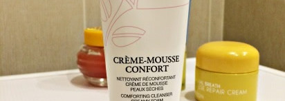 Мой опыт ухода за сухой кожей лица - Clarins, Lancome, Mizon, Holika Holika