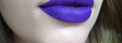Ярких помад много не бывает - NYX Liquid Suede Cream Lipstick в оттенке Amethyst