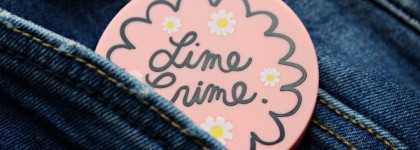 Lime Crime Superfoils Wet/Dry Eyeshadow Duo Electric/Barbarella