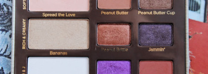 Too Faced Peanut Butter and Jelly. Небольшой обзор на небольшую палетку