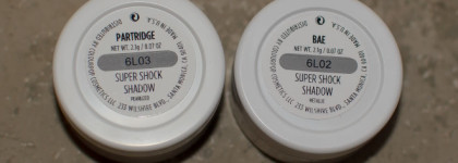 Тени Colourpop Super shock shadows в оттенках Partrige и Bae