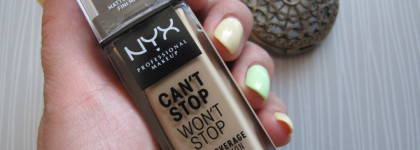 Неудержимый тональный крем Can't stop won't stop full coverage foundation от NYX в оттенке Nude (6,5)
