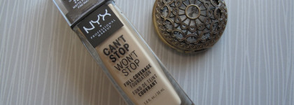 Неудержимый тональный крем Can't stop won't stop full coverage foundation от NYX в оттенке Nude (6,5)