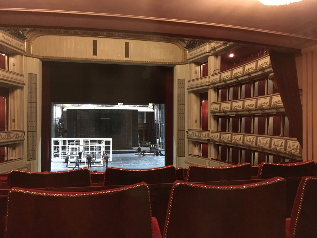 Зал венской оперы. фото из личного архива
