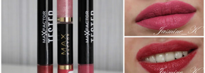Max Factor Lipfinity #110, 040 и Max Factor Lipfinity Color & Gloss #510