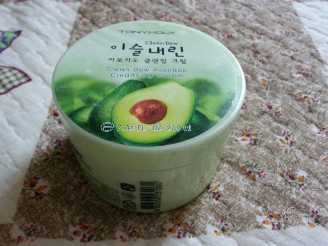 Крем для умывания Tony Moly Clean Dew Avocado Cleansing Cream