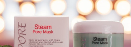Эффективная маска Skin watchers Steam pore mask против черных точек и прыщей. Эффект после первого применения