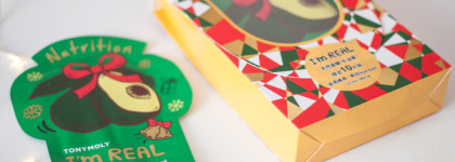 Новогодние тканевые маски от Tony Moly I'm Real Avocado Mask Sheet Nutrition