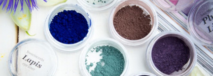 Минеральные тени! Потрясающе красивые и насыщенные оттенки. 6 цветов и каждый красив по своему