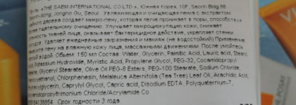 The Saem Healing Tea Garden Tea Tree Cleansing Foam