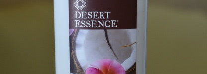 Бессиликоновый уход. Разглаживающий лосьон для блеска волос с кокосом Desert Essence Coconut Shine Refine Hair Lotion
