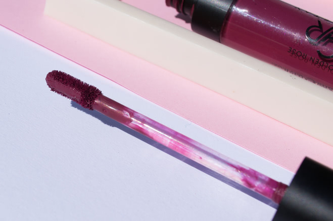 Golden Rose Liquid Matte Lipstick - как я прочувствовала осень