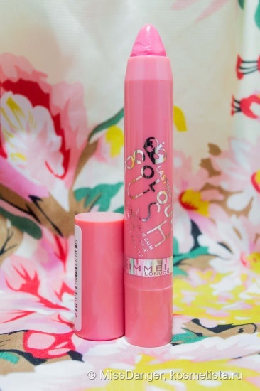 Помада-бальзам Rimmel Lasting Finish Colour Rush - увы, разочарование