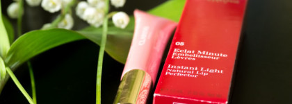 Легендарный блеск для губ Clarins Eclat Minute Instant Light Natural Lip Perfector 05 candy shimmer