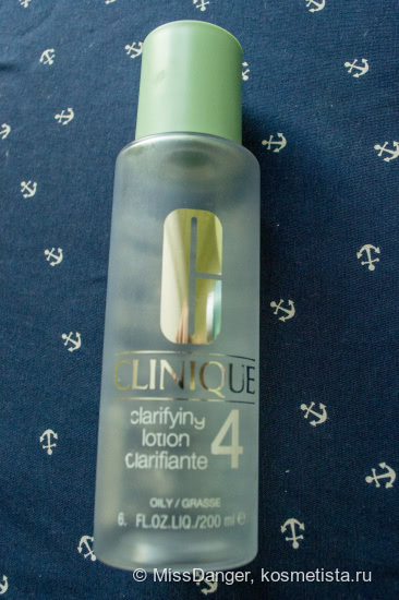 Два лосьона от Clinique для жирной кожи: Clarifying Lotion 4 и Anti-Blemish Solutions Clarifying Lotion