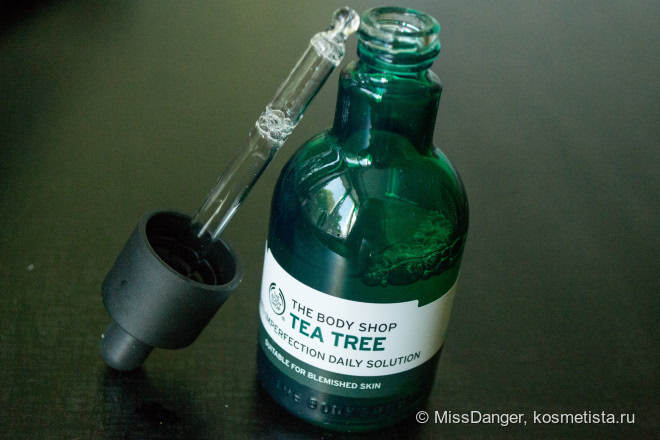 Проба средств The Body Shop: Стик-корректор и сыворотка для лица "Чайное дерево"