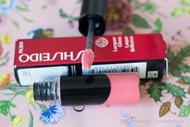 Самый лучший блеск для зимы: Shiseido Lacquer Gloss РK 304 Baby Doll