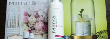 Очищение тонизирование лица Mirra: пенка, мусс для умывания и лосьон