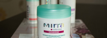 И снова уход Mirra: лосьон, бальзам для губ, увлажняющая маска и пилинг
