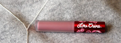 Lime Crime Matte Velvetines в оттенке Faded