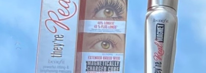 Две нашумевшие новинки февраля: тушь "They're Real! Magnet" от Benefit и тушь "New York Lash Sensational. Sky High" от Maybelline