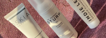 Обзор на три средства для умывания от Oskia, Indie Lee и Dr. Barbara Sturm