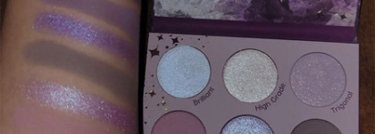 ColourPop Smoothie Collection Quads, All Amethyst Palette, Blush Quads