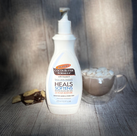 Palmers Cocoa Butter Formula Heals Softens Лосьон для тела увлажняющий с маслом какао и витамином Е