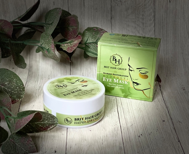 Brit Hair Group Патчи для глаз Marine Restoration Hydrogel Eye Mask ...