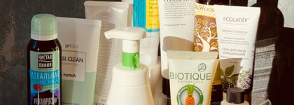 Небольшая коллекция умывашек для лица