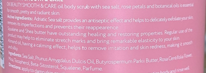 OK Beauty Увлажняющий и разглаживающий Cкраб для тела Smooth & Care Oil Body Scrub