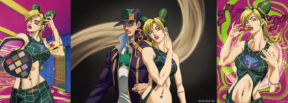 Shu Uemura × JoJo Stone Ocean Makeup Collection 2023