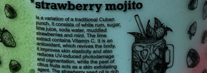 Obstante Двойной сахарный скраб для рук и тела "Клубничный Мохито"