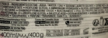 Vichy Шампунь тонизирующий от выпадения и истончения волос Dercos Energy+ Stimulating Shampoo