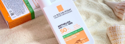 Лучшие санскрины для города 2024 - La Roche-Posay Солнцезащитный флюид Anthelios Uvmune 400: Матирующий VS Тонирующий