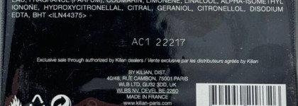 Никак не складывается у меня с Kilian Paris. В этот раз Kilian Back to Black Aphrodisiac