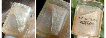 Деликатный золотой блеск на ваших ногтях: Berenice Oxygen Nail Lacque в оттенке Golden Mirage