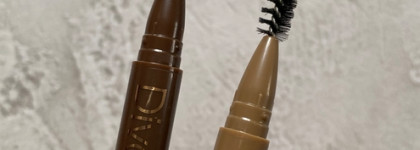 Достойные бюджетные карандаши для бровей - Brow Addiction от Divage. Моё "До" и "После"