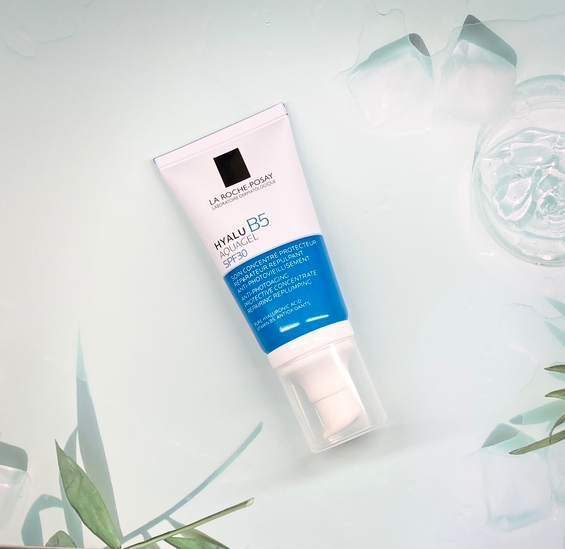 Концентрированный аквагель для увлажнения и тонуса кожи La Roche-Posay Hyalu B5 AquaGel SPF30
