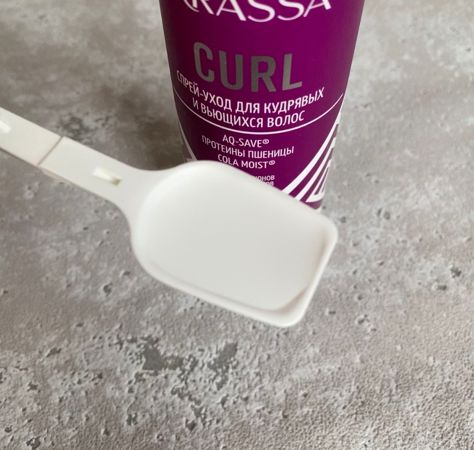 Krassa Спрей-уход для кудрявых и вьющихся волос Curl свотчи