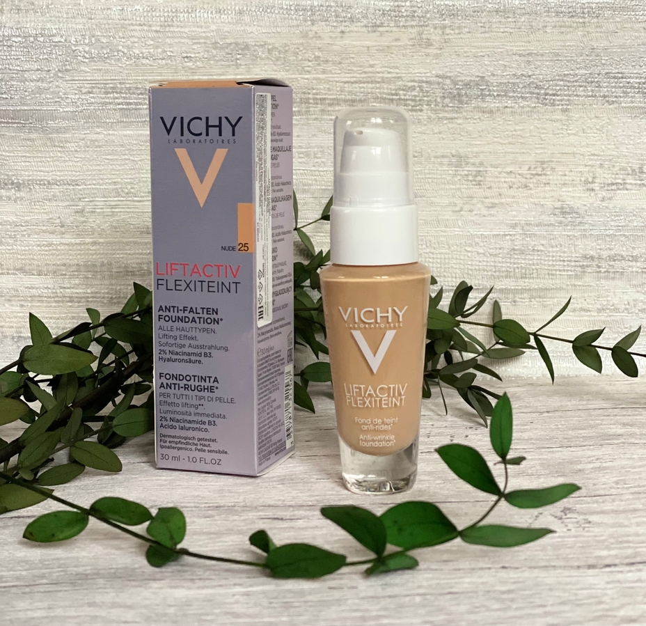 Тональный крем Vichy Liftactiv Flexilift Teint. У меня крем в оттенке Nude 25 - белый песок