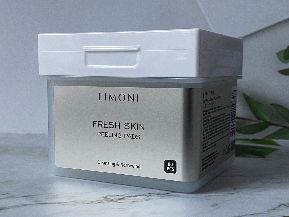 Пилинг-пэды для лица с руктовыми кислотами Fresh Skin Peeling Pads Cleansing & Narrowing от Limoni