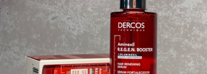 Когда волосы растут слишком быстро - Сыворотка для роста волос Vichy Dercos Aminexil Regen Booster Hair Renewing Serum