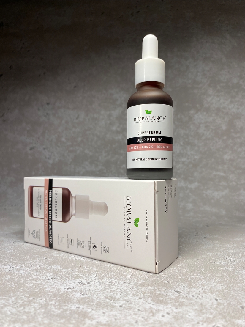 Сыворотка-пилинг для лица с кислотами SuperSerum Deep Peeling от Biobalance